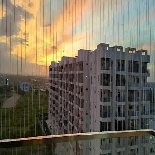 Invisible Grills for Balcony in Chennai, Tamil Nadu by Shield Netting